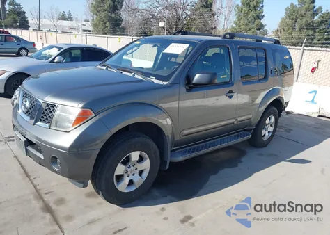 2006 Nissan Pathfinder S из США, поврежденный, VIN 5N1AR18U06C660372